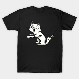 Zombie Kitty - Cute Undead Cat T-Shirt